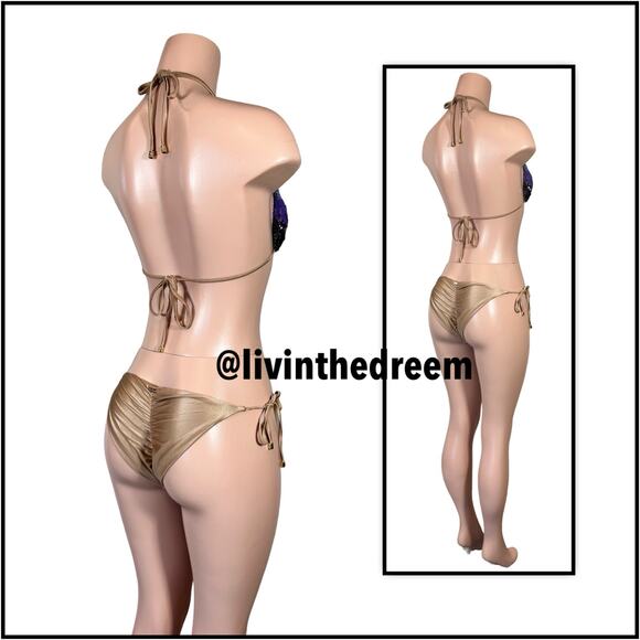 BEACH BUNNY Ariel Triangle Top & Tie Side Bottom  $298 - Picture 11 of 16